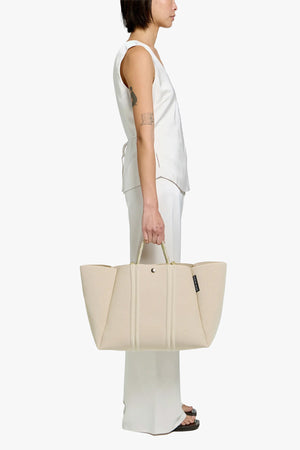 Meridian Large tote Crema