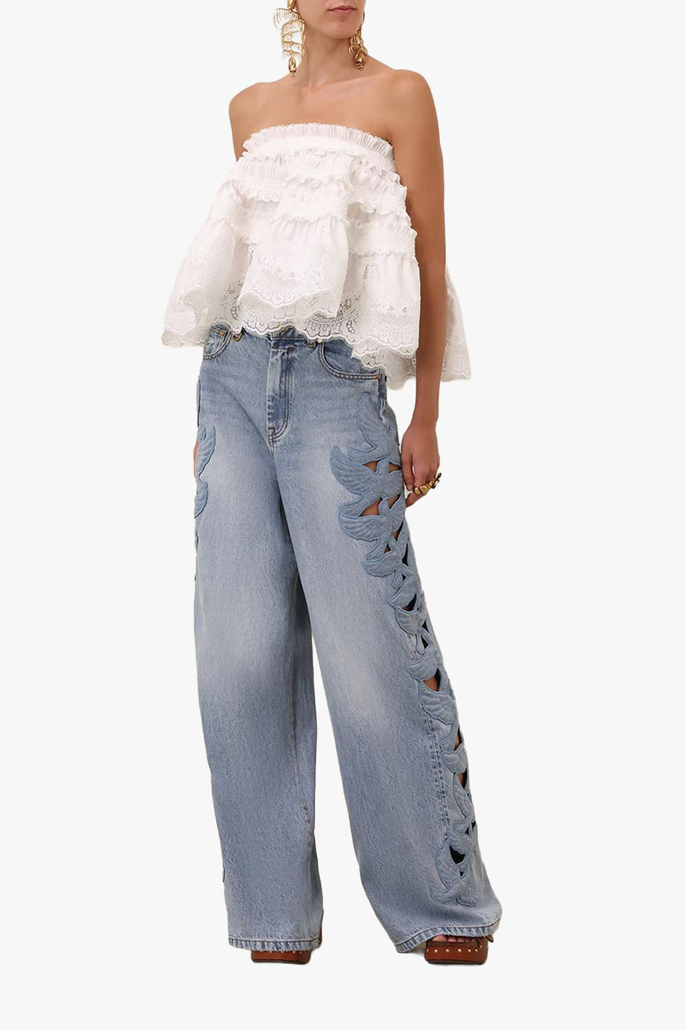 Alchemy Applique Relaxed Flare