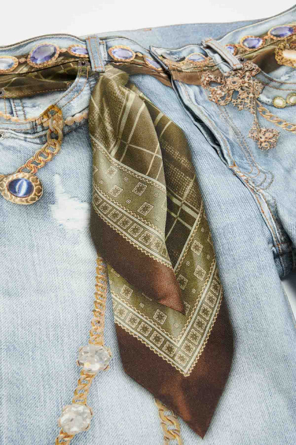 Printed Jeans