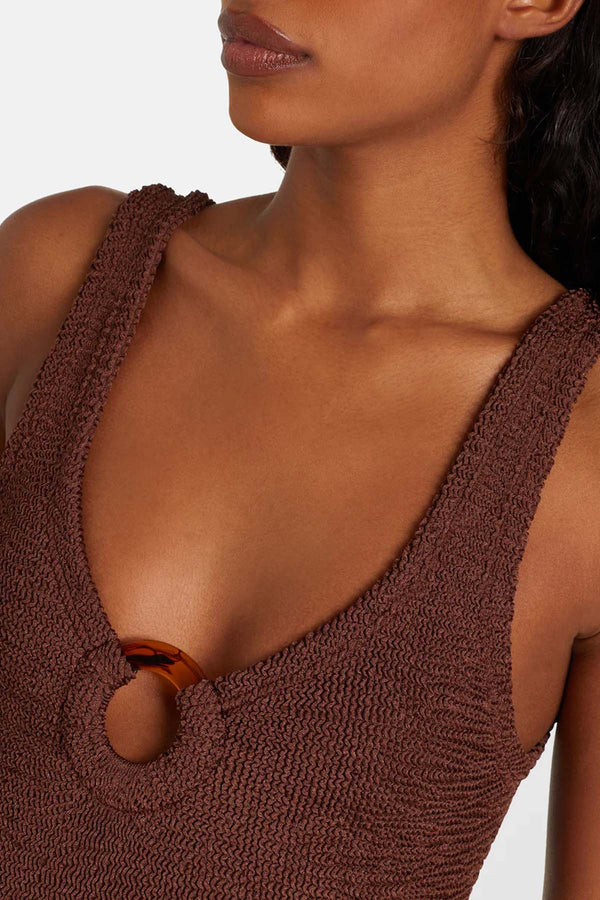 Coverage Celine Swim With Fabric Covered Hoops