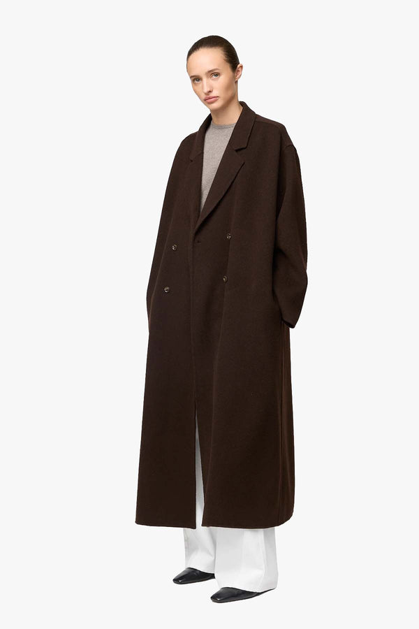 Double Wool Lounge Coat
