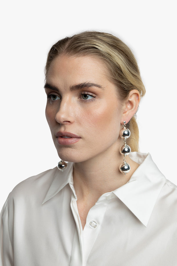 Trio Sphere Earrings