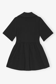 Bonded Crepe Mini Dress