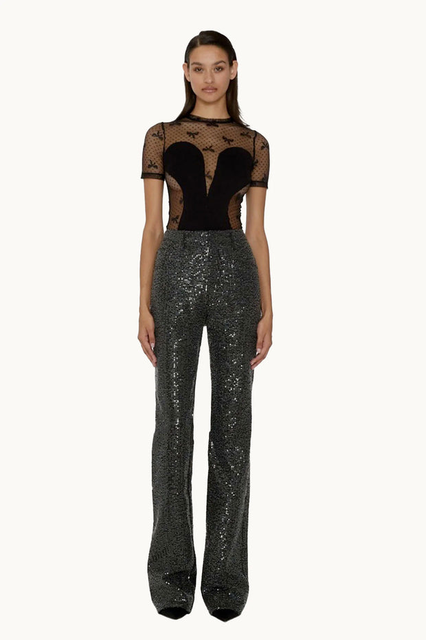 Twill Sequin Jeans