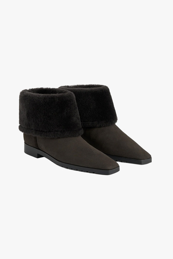 Fold-down Shearling Boots