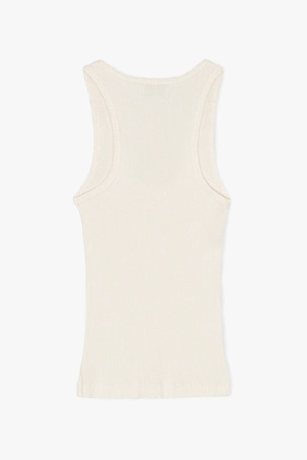 Heavy Rib Jersey Tank Top
