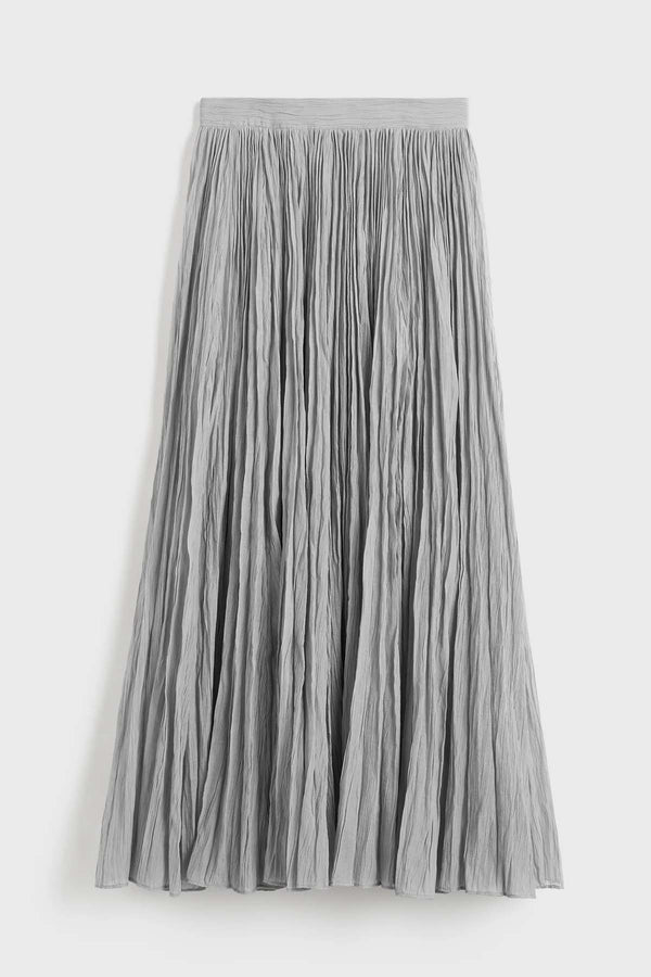 Crinkled Plissé Skirt