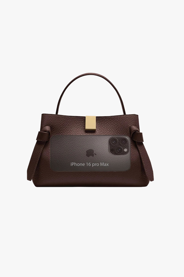 Gyoza Mini Pebble Grain Leather