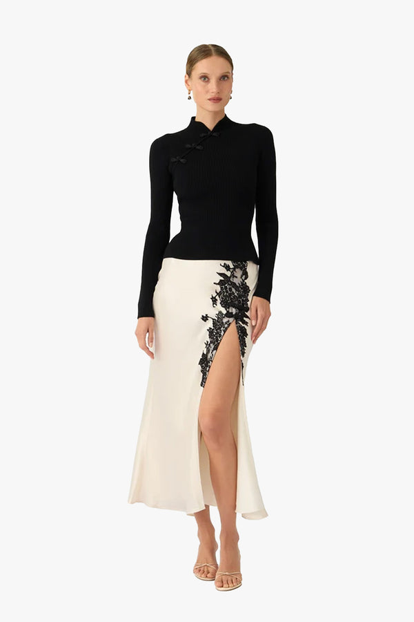 Elva Satin Skirt
