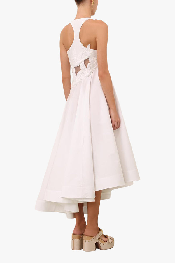 Luna Applique Midi Dress