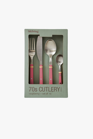 70s Cutlery set of 16