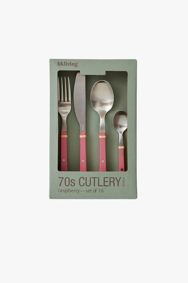 70s Cutlery set of 16