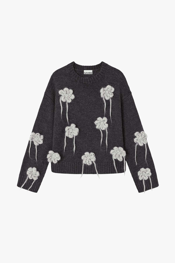 Flower Crochet Sweater