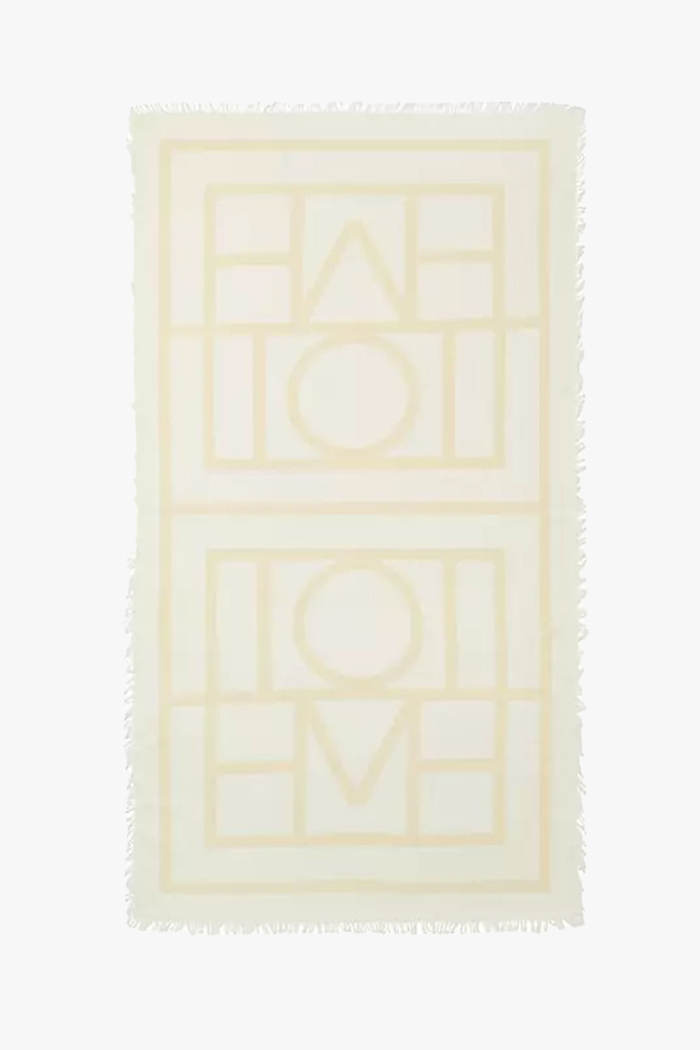 Monogram Beach Sarong