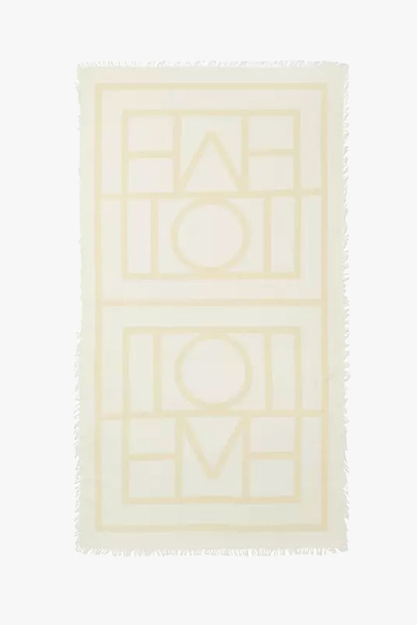 Monogram Beach Sarong