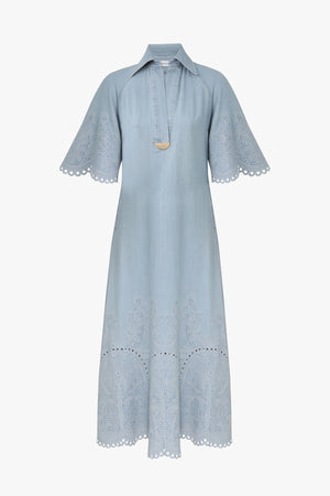 Daylight Denim Midi Dress