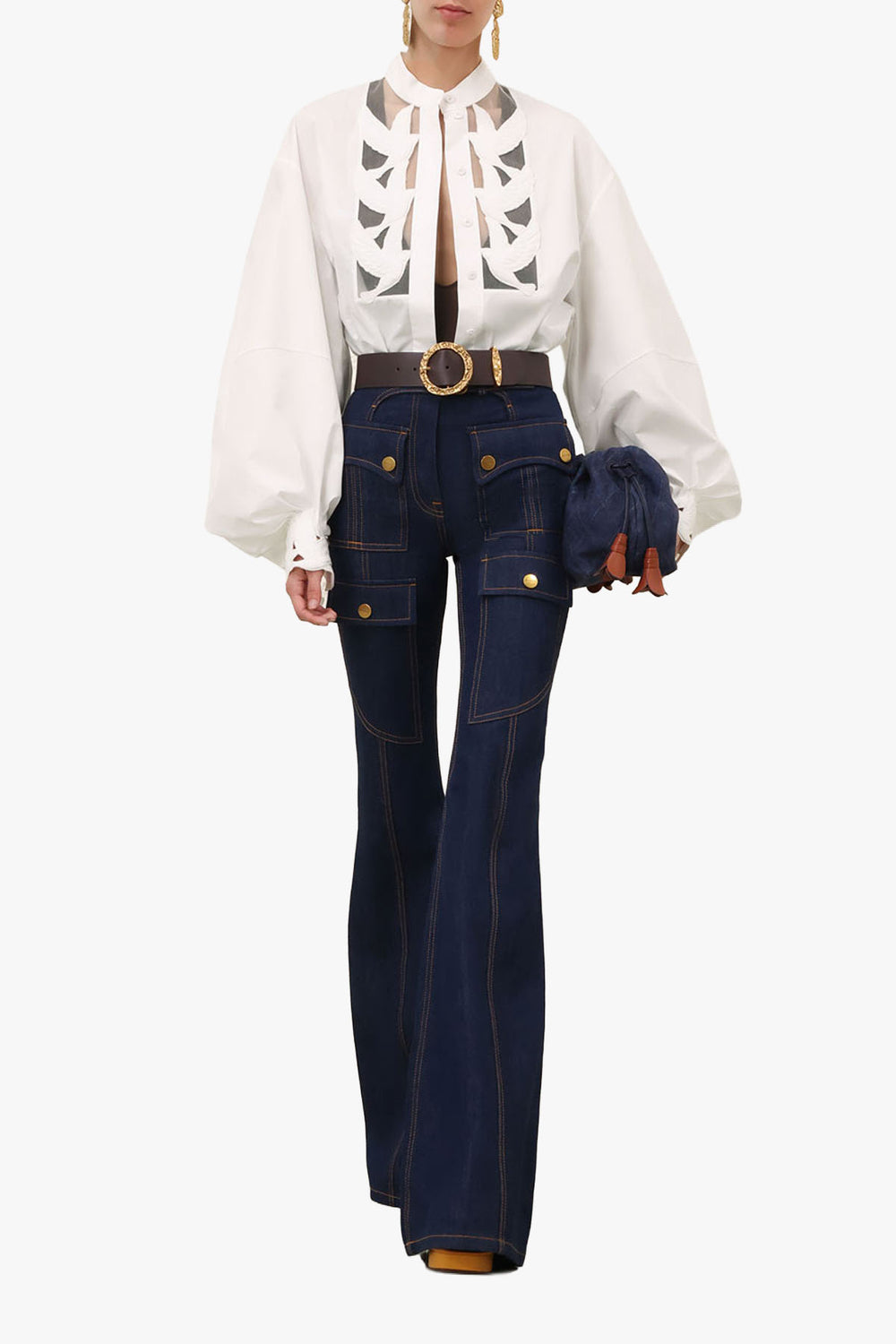 Luna Applique Blouse