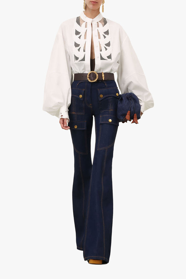 Luna Applique Blouse