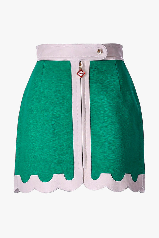 Scallop Border Skirt