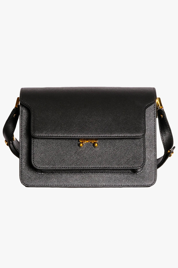 Saffiano Medium Trunk Bag