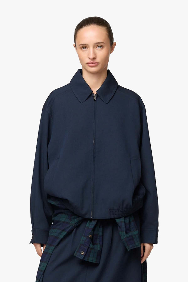 Tailored Blouson Zip Up Jacket