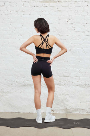 Strap Bra Black