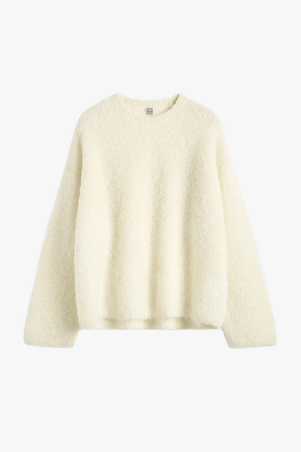 Boxy Bouclé Knit