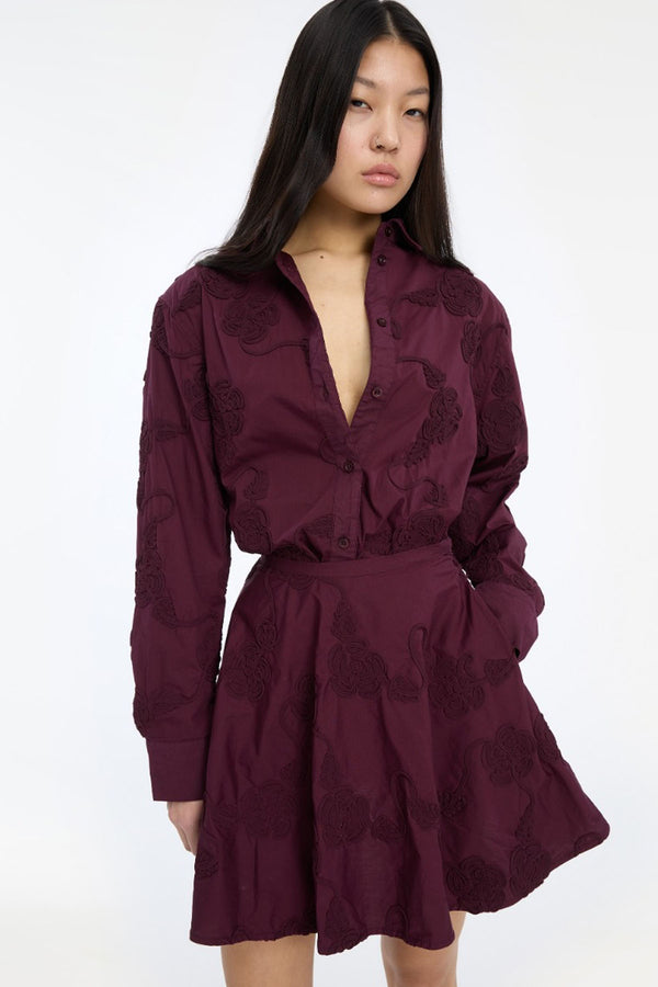 Flower Oversized Shirt