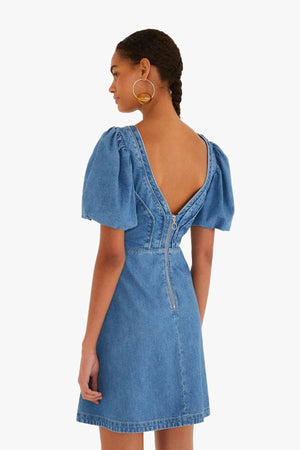 Denim Loop Mini Dress