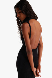 Open Back Knitted Dress