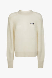 Light Knit Logo Sweater