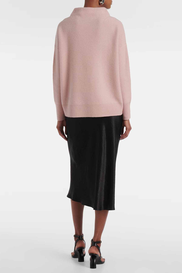 Boiled Funnel Neck Pullover