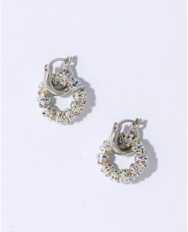 Tiny Créoles silver