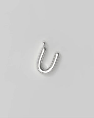 Letter charm Small U