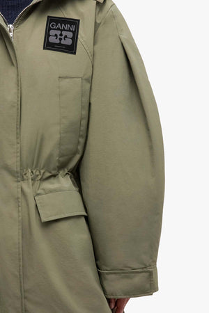 Ripstop Tri-Layer Parka Coat