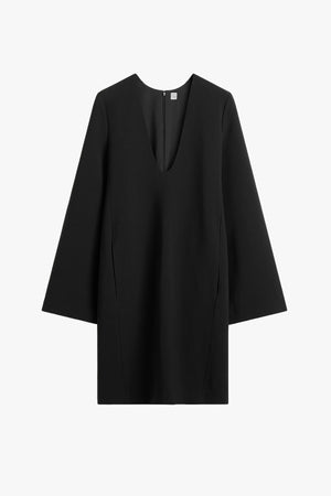 Short Bell-Sleeve Dress