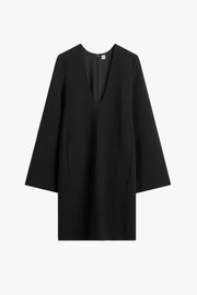 Short Bell-Sleeve Dress