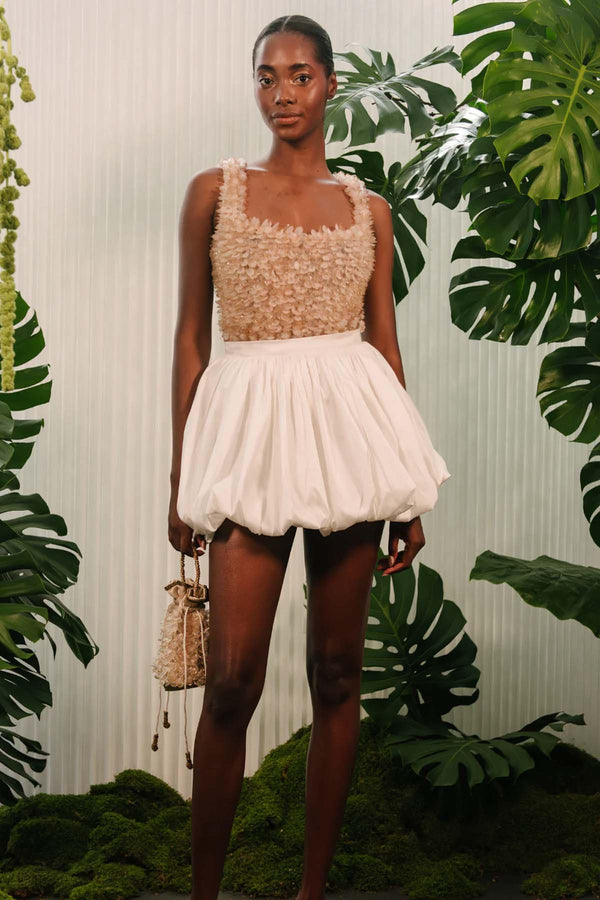 Runway S25 Taffeta Mini Skirt