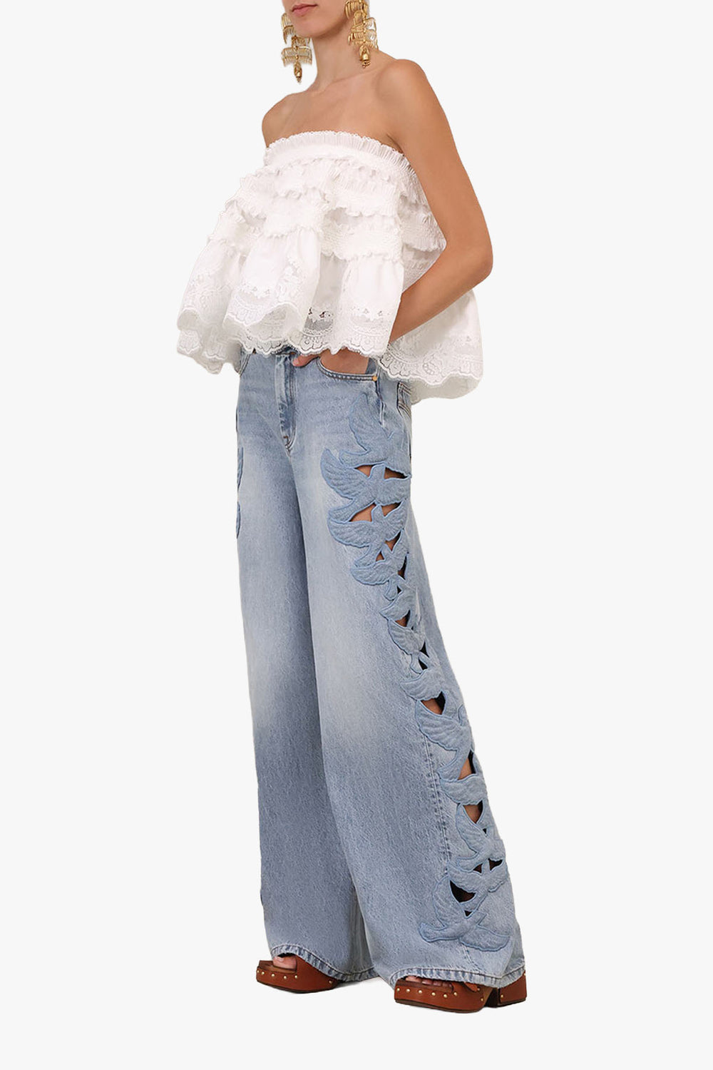 Alchemy Applique Relaxed Flare