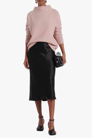 Boiled Funnel Neck Pullover