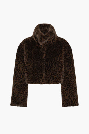 Faux Fur Cropped Jacket