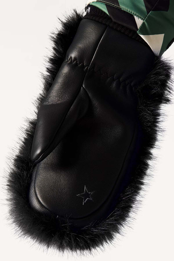 Faux Fur Mitten