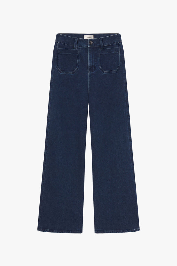 Le Slim Palazzo Modernist Pocket Jeans