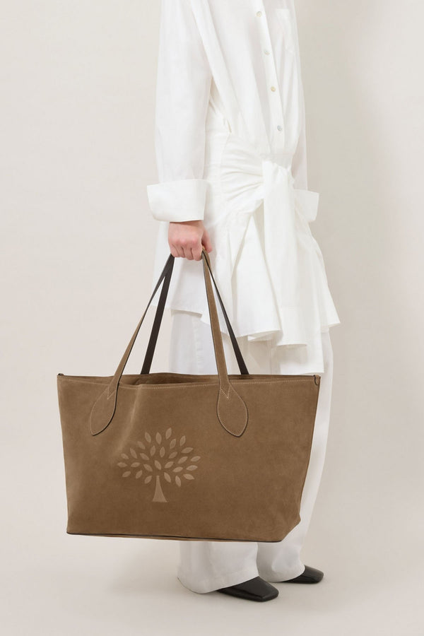 Oversized Suede Tote