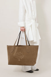 Oversized Suede Tote