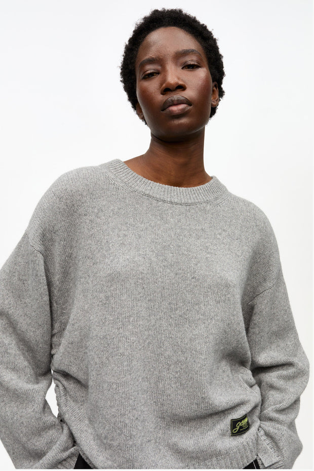 Future Wool Mix Oversized O-neck