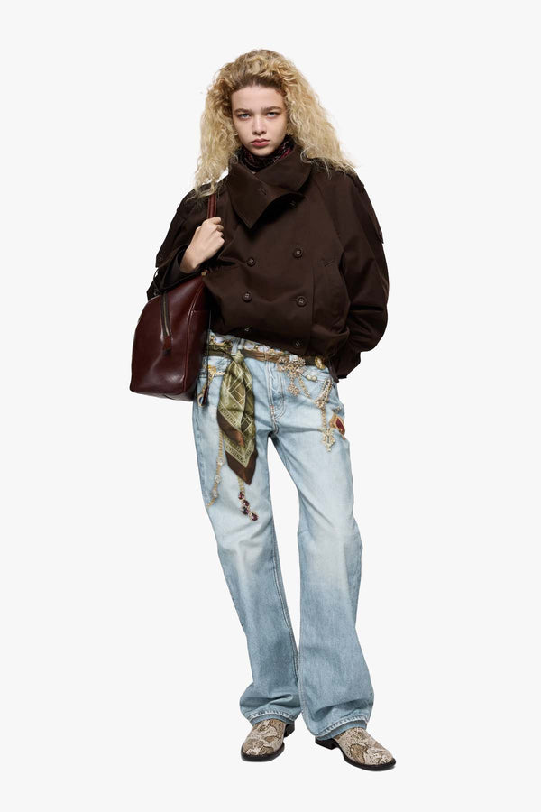 Printed Jeans