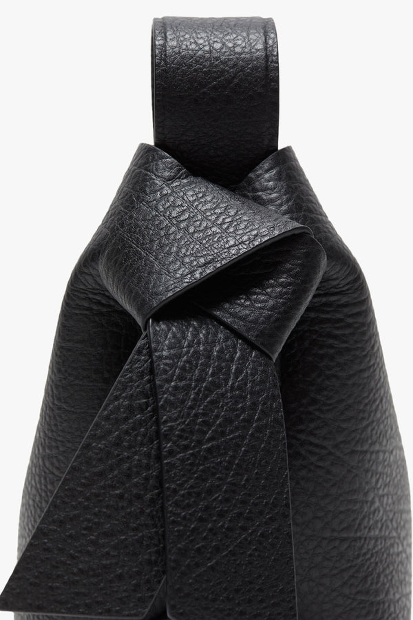 Musubi Mini Grainy Leather Shoulder Bag