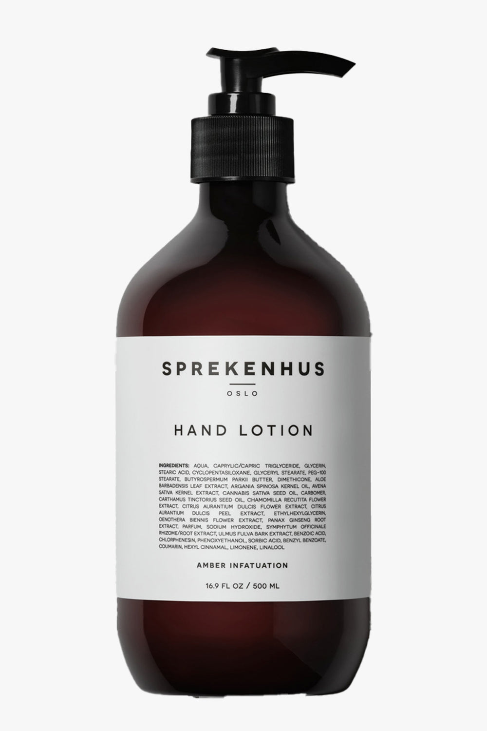 Hand Lotion 500 ml Amber Infatuation