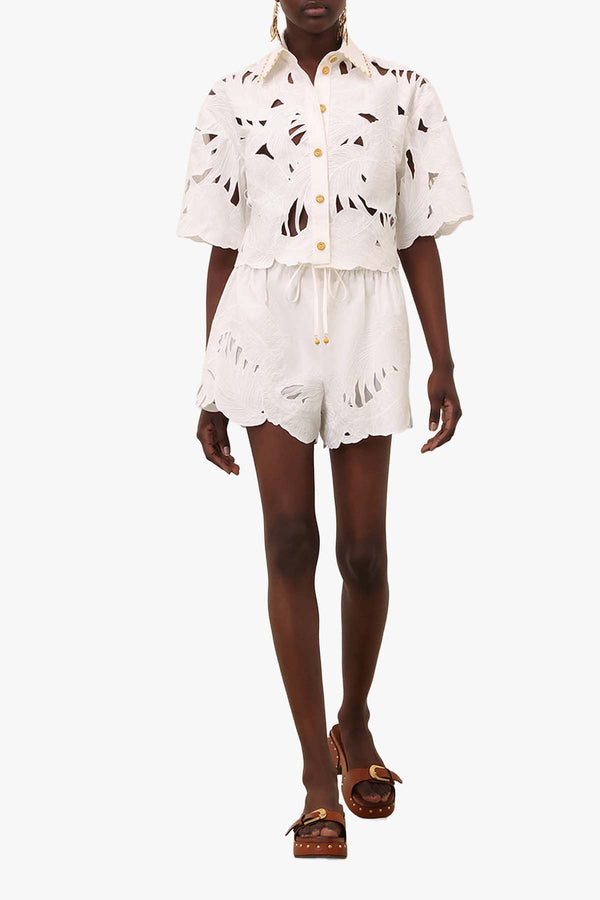 Mahon Embroidered Short